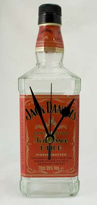 Jack Daniels Tennesee Mantle bottle clock